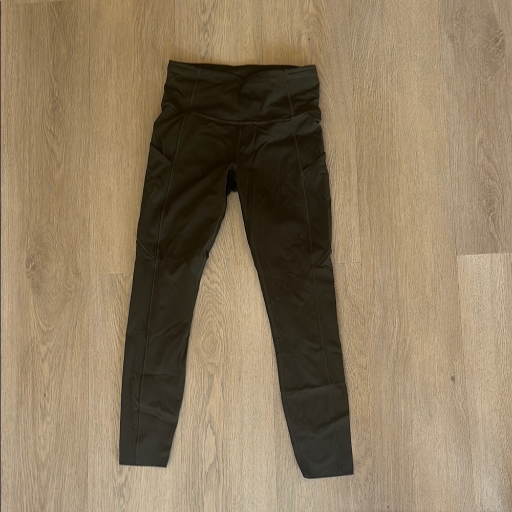 Lululemon Army Green Leggings